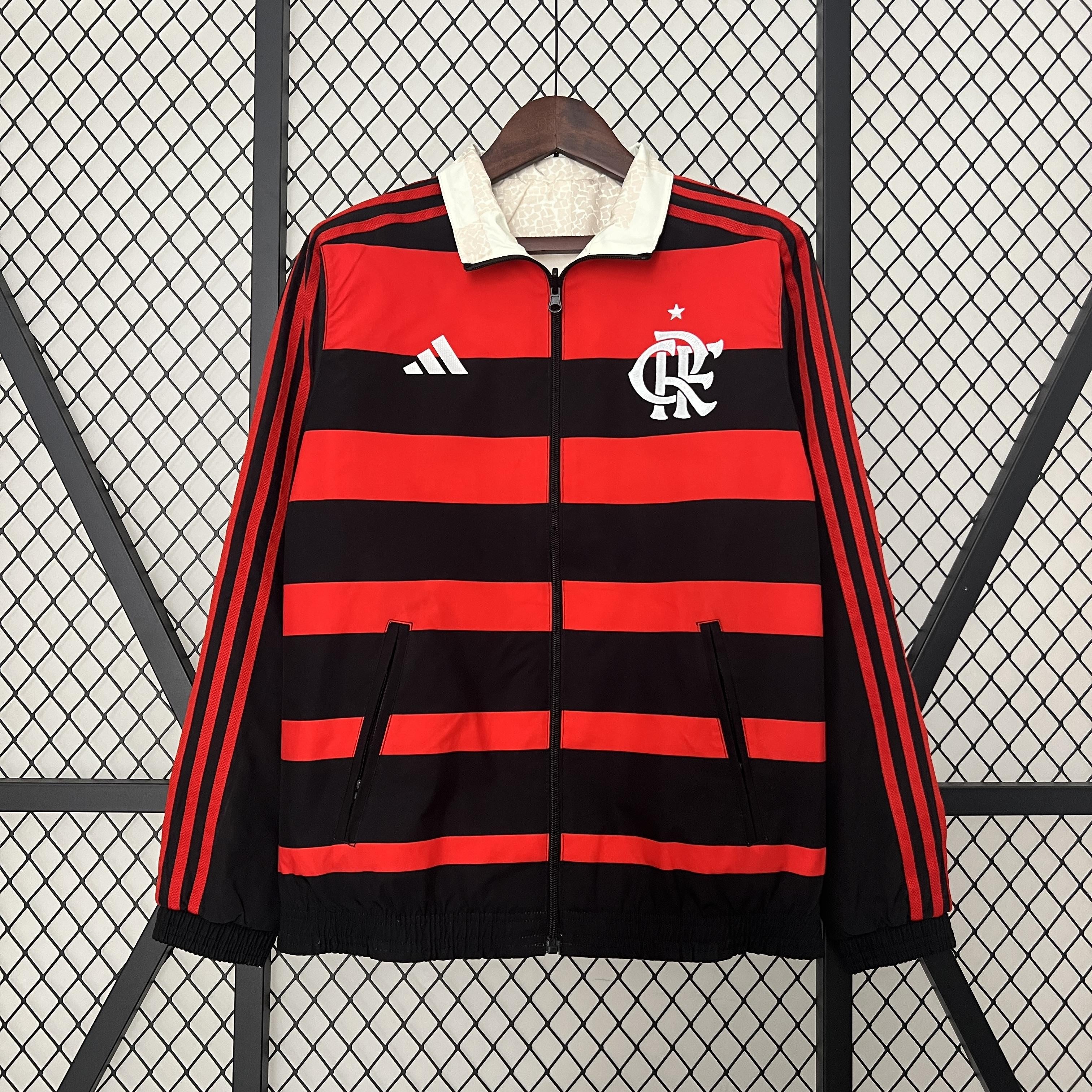 Jaqueta Corta-Vento Flamengo Reversível 24/25