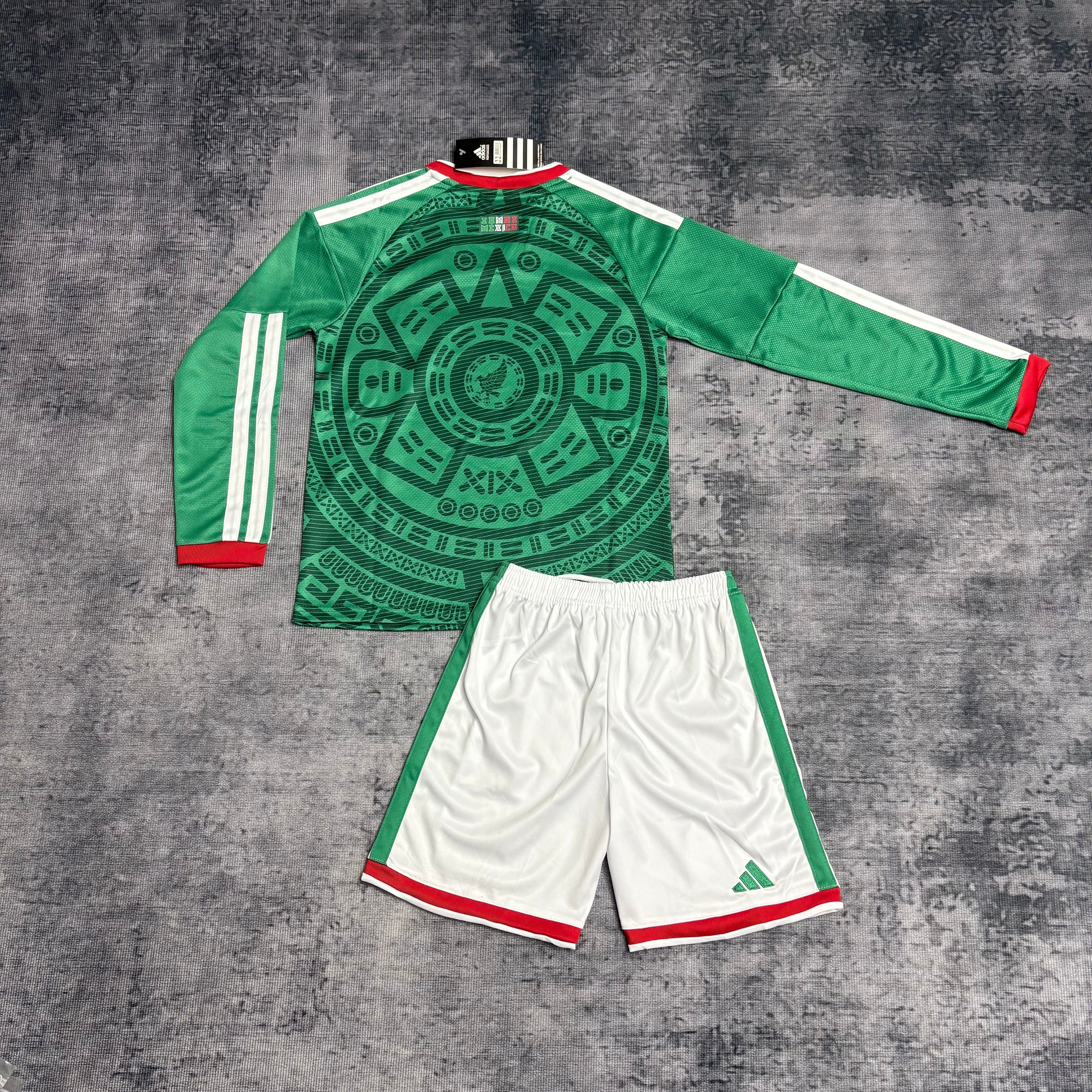 Conjunto Infantil México - Manga longa 26/27