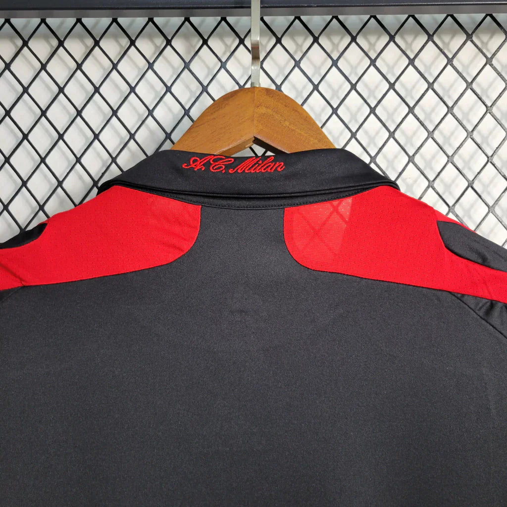 Camisa Retrô Milan III Adidas 2007/08 Masculino Preto
