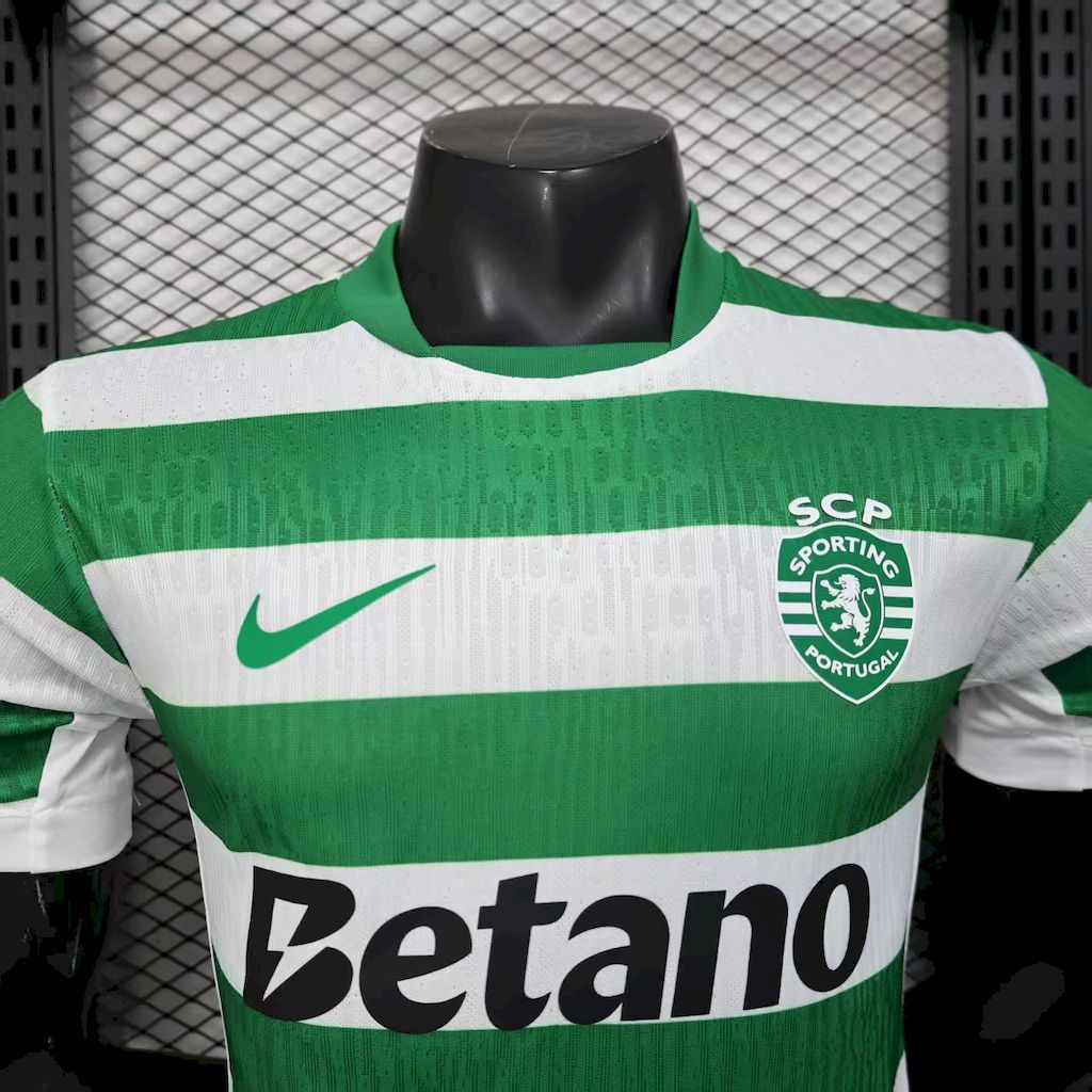 Camisa Sporting Titular 2025/26 - Versão Jogador Verde