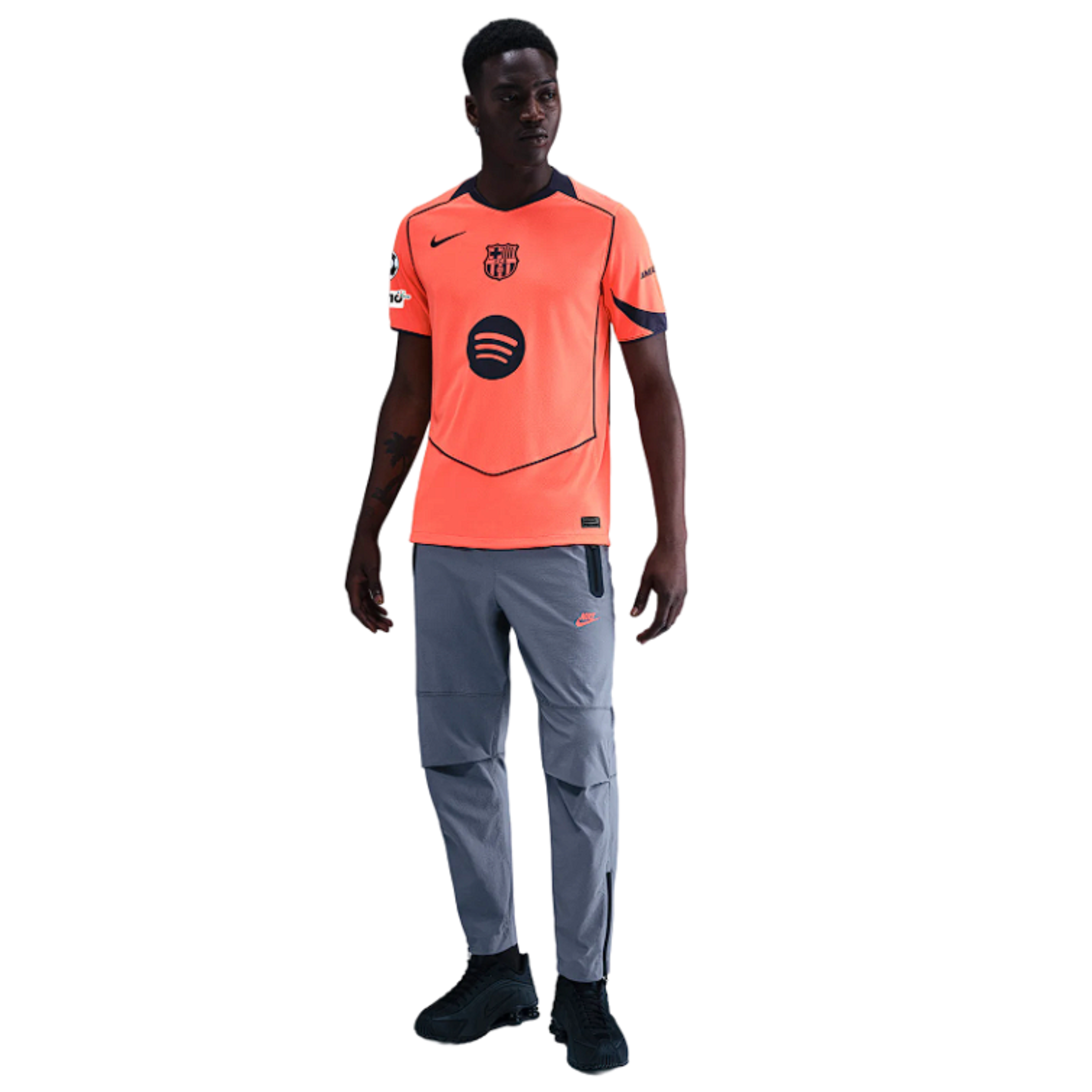 Camisa Barcelona III 25/26 - Laranja