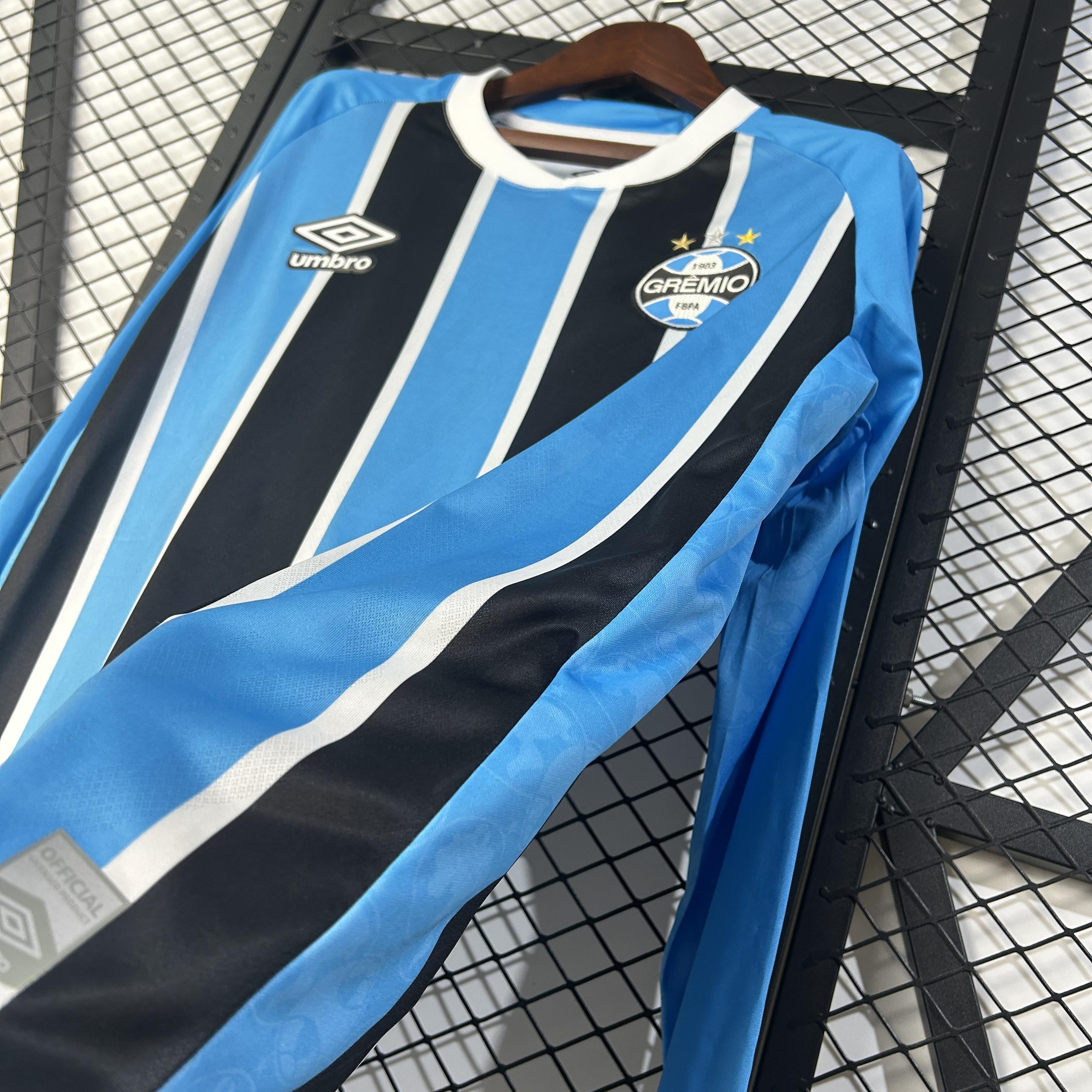 Camisa Grêmio Titular 25/26 - Versão Manga Longa