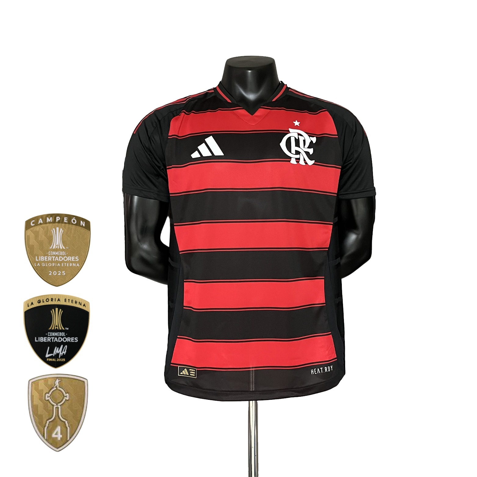 Camisa Flamengo Titular 2025/26 - Versão Jogador Vermelha