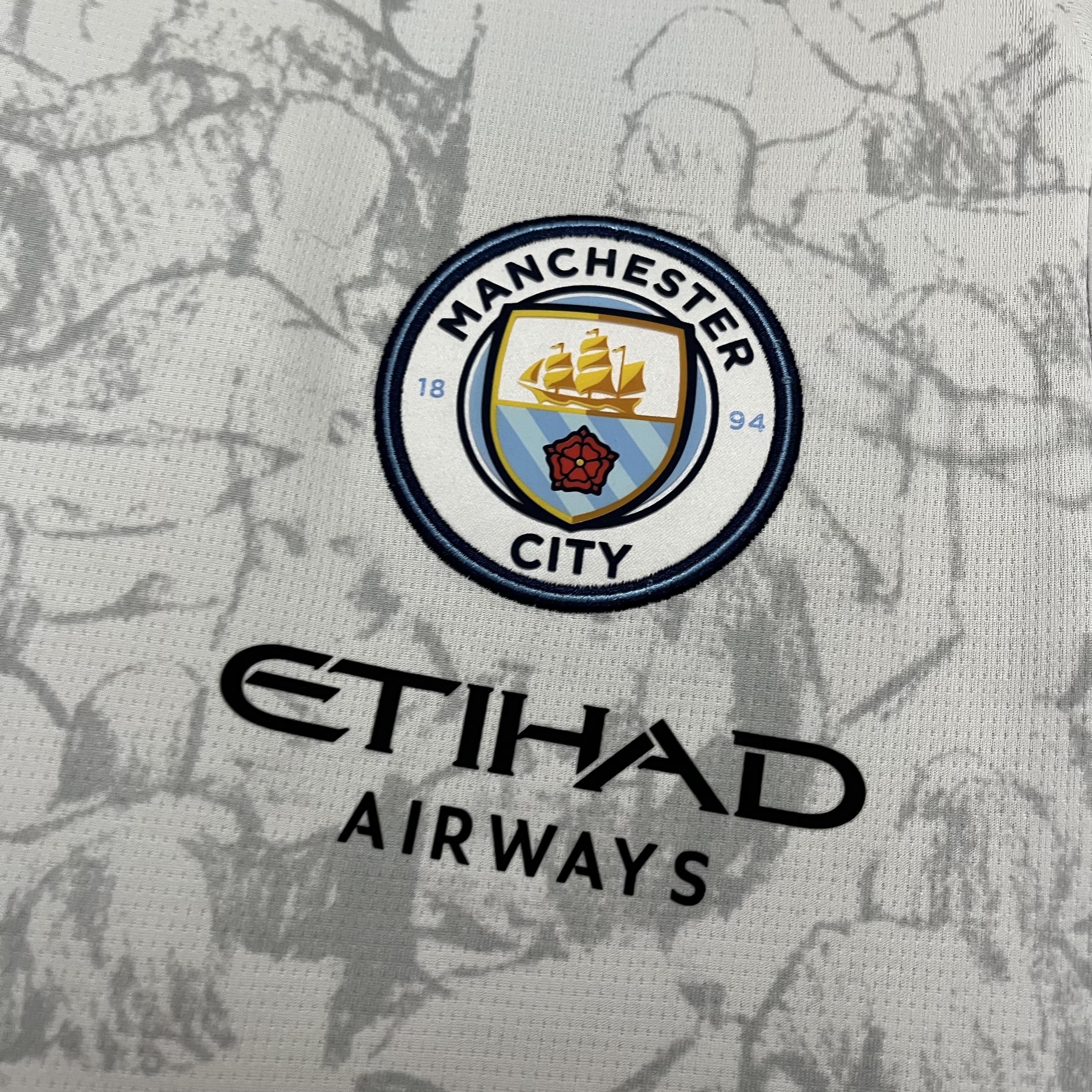 Camisa Manchester City Fora 25/26 - Branca