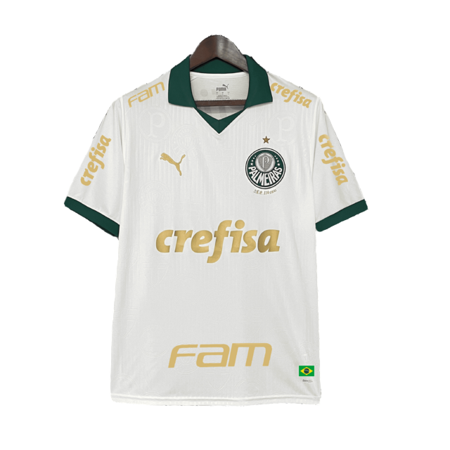 Camisa Verdão Away 24/25 - Branca e verde
