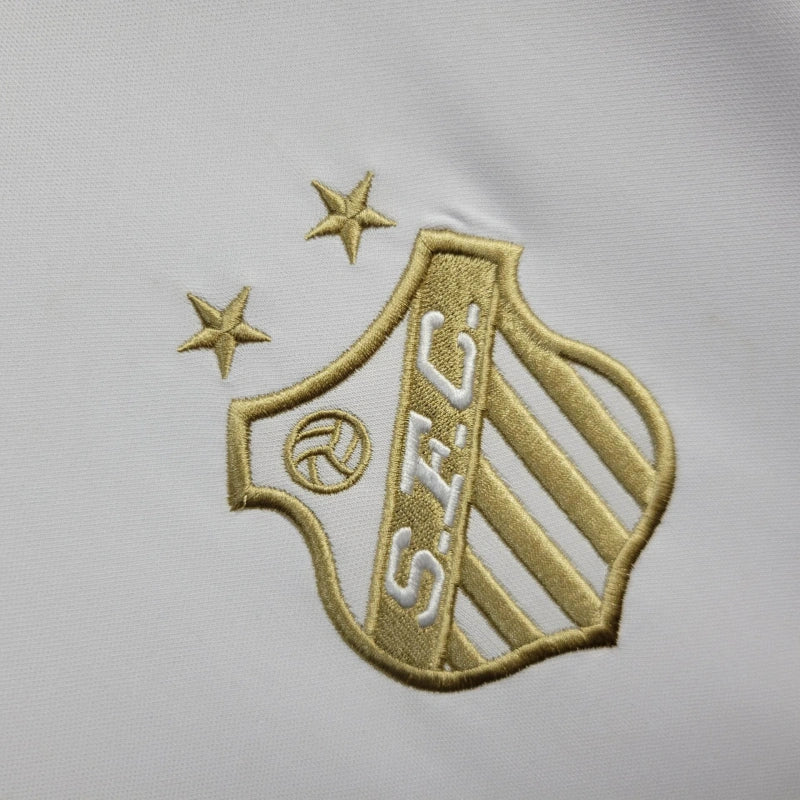 Camisa Santos Edição Especial - Pelé 100 Gols Branca