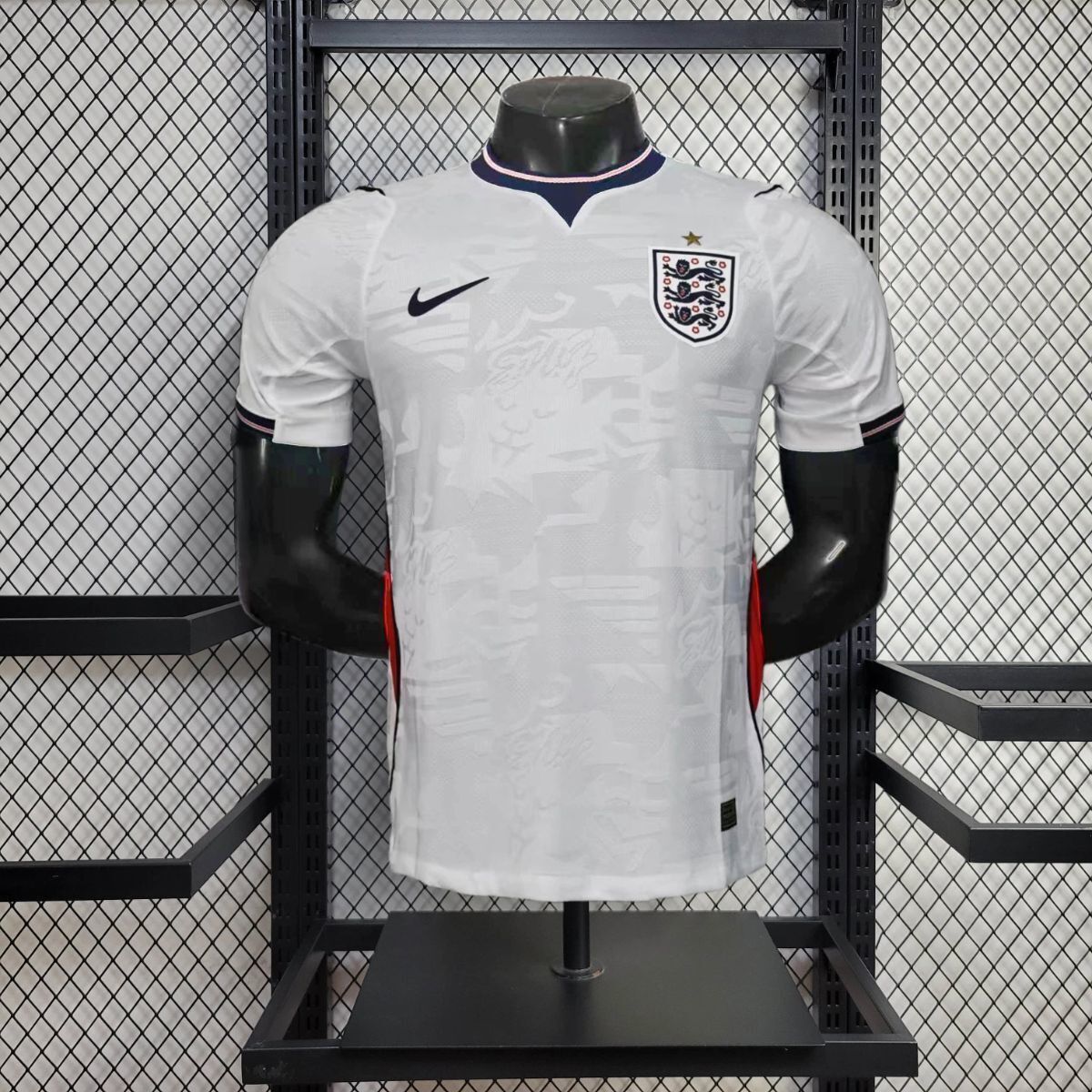 Camisa Inglaterra Titular 2026/27 - Versão Jogador Copa do Mundo