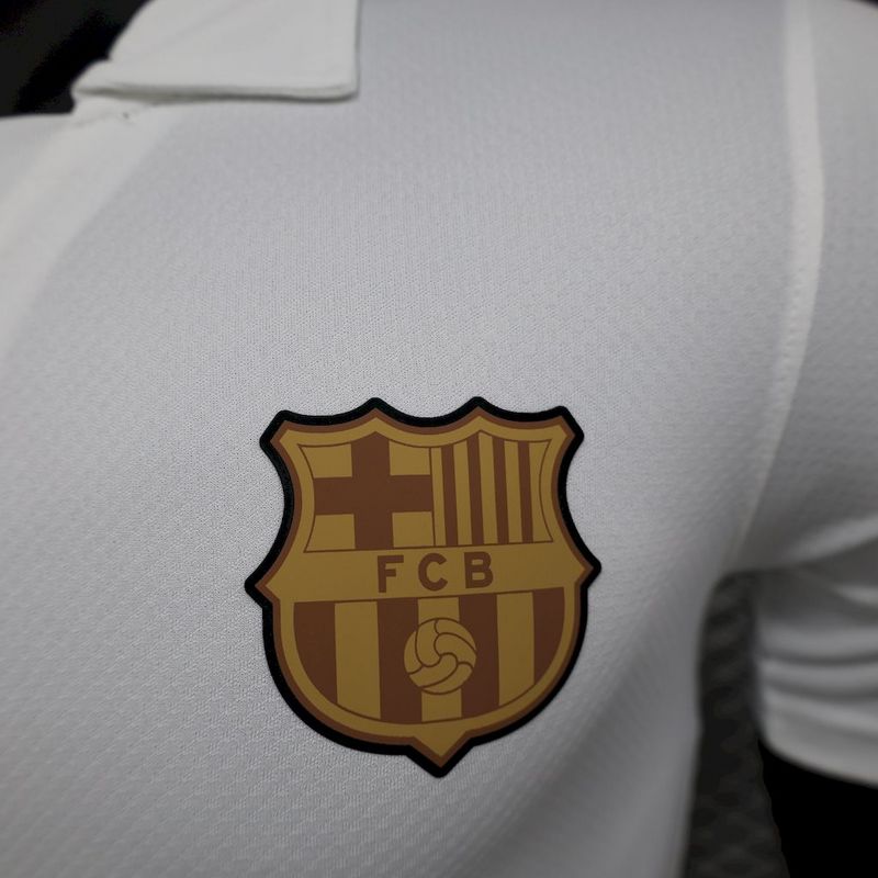 Camisa Barcelona Edição Especial 2025/26 - Versão Jogador Branca