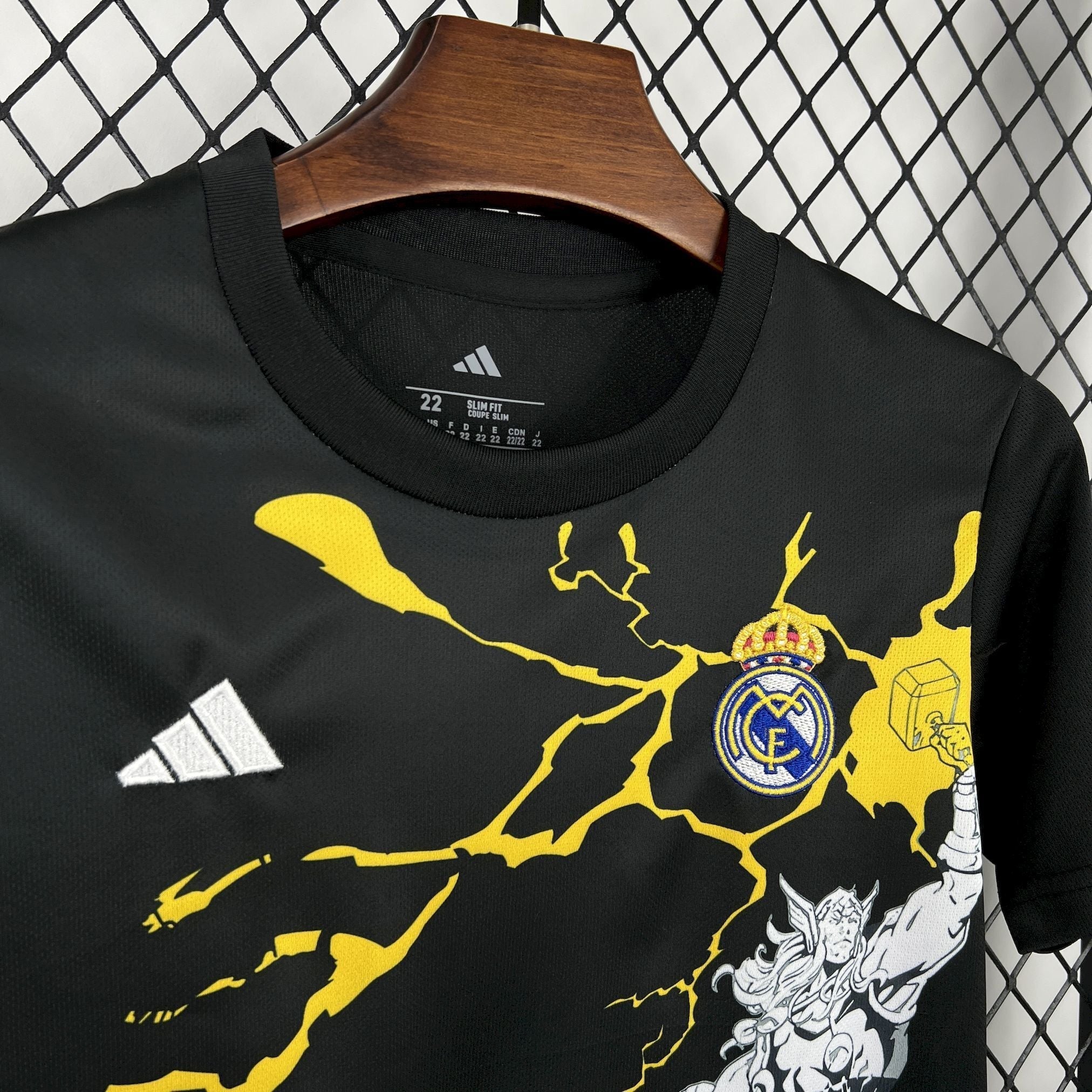 Conjunto Infantil Real Madrid 26/27 - Preto
