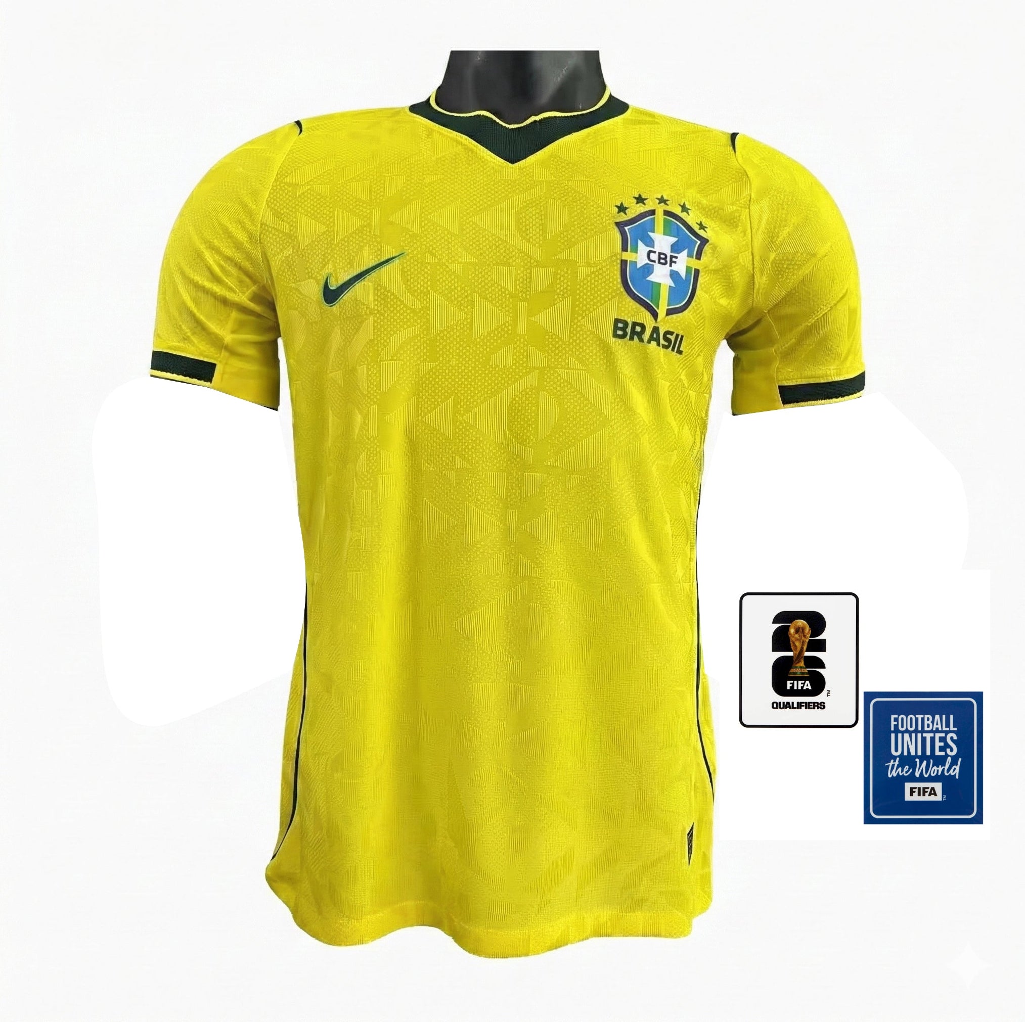 Camisa Brasil Titular 26/27 - Versão Jogador Copa do Mundo