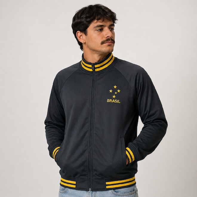 Jaqueta do Brasil Olden Estrelas - Masculina