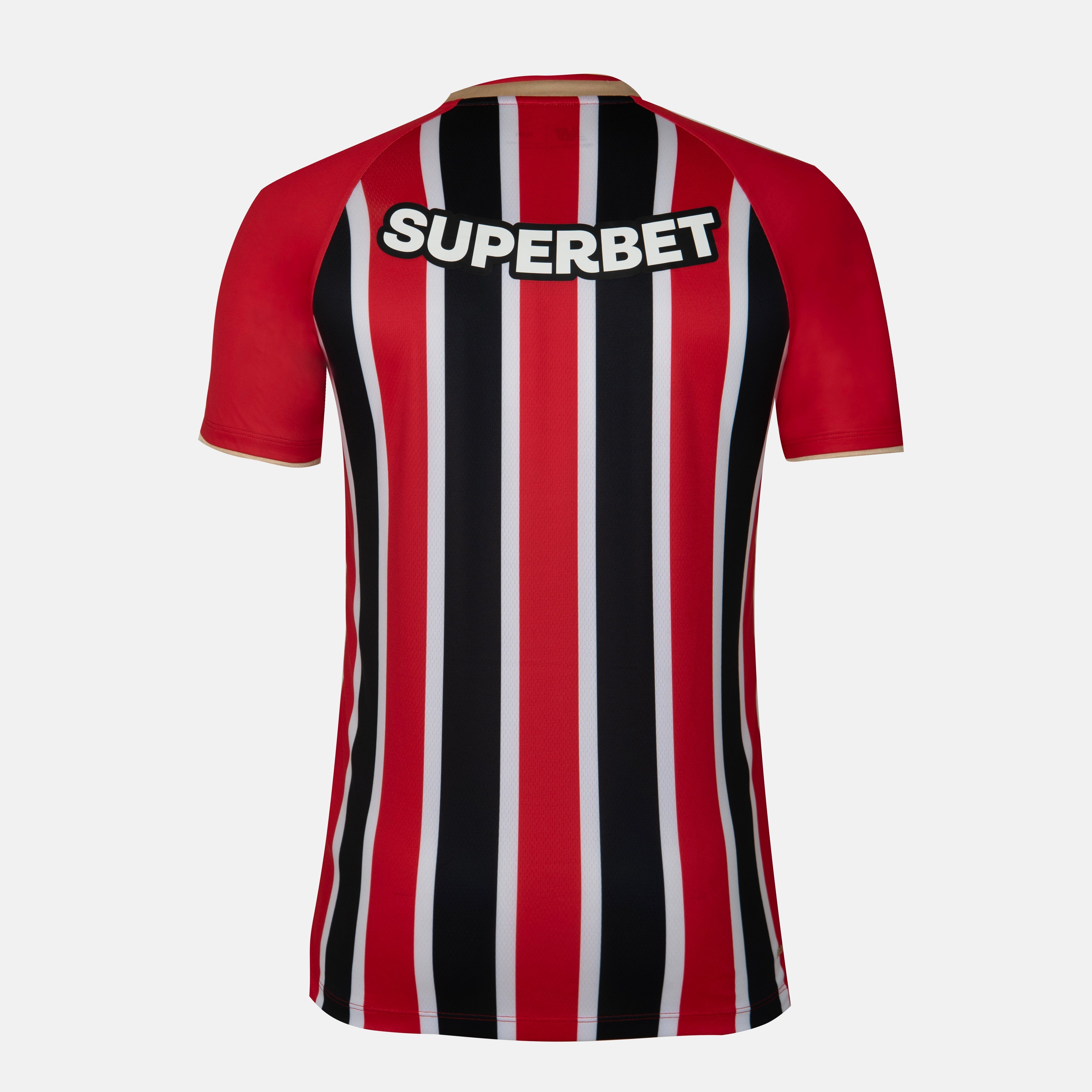 Camisa São Paulo Fora 25/26 - Vermelha Tricolor