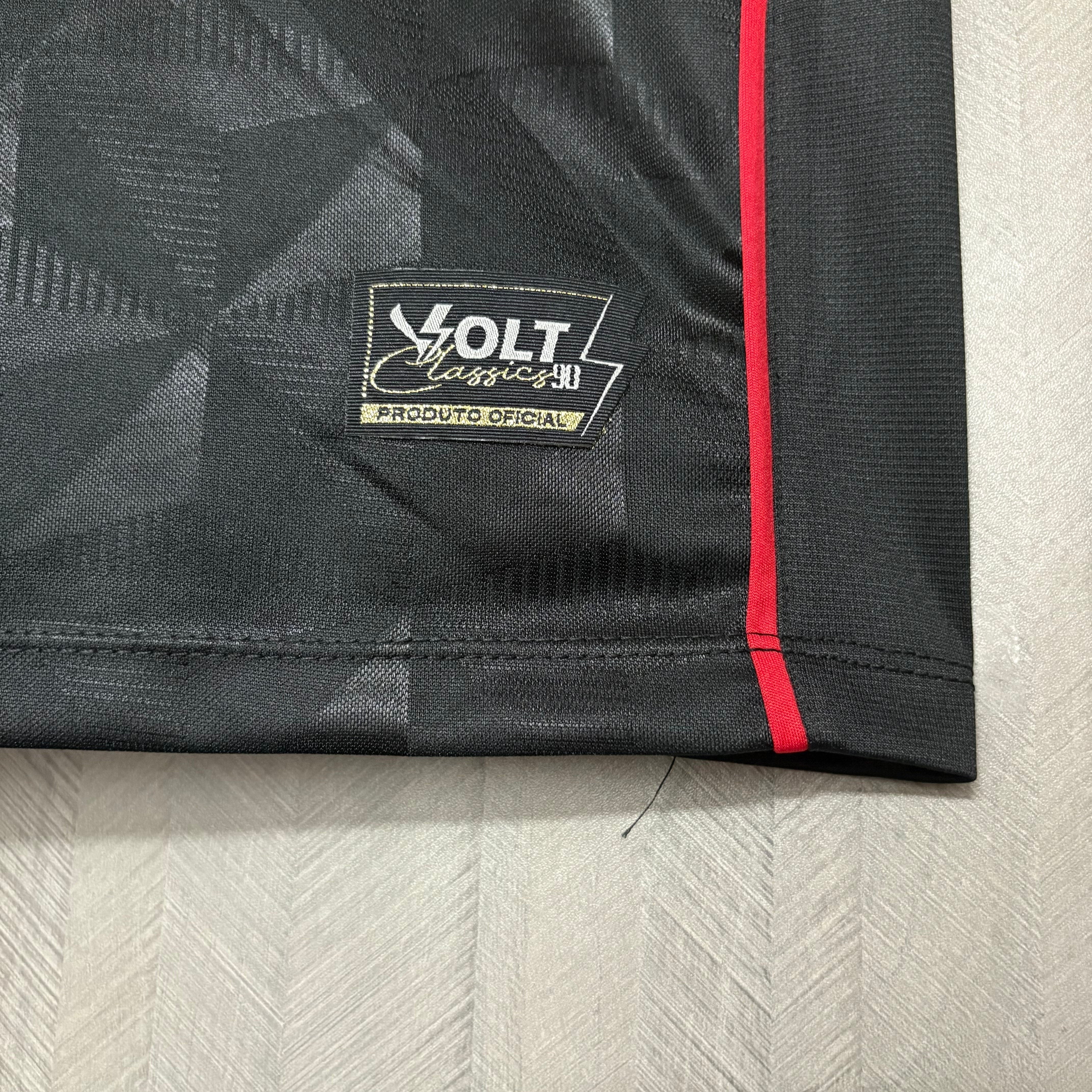 Camisa Vitória Reserva 25/26 - Preta e vermelho
