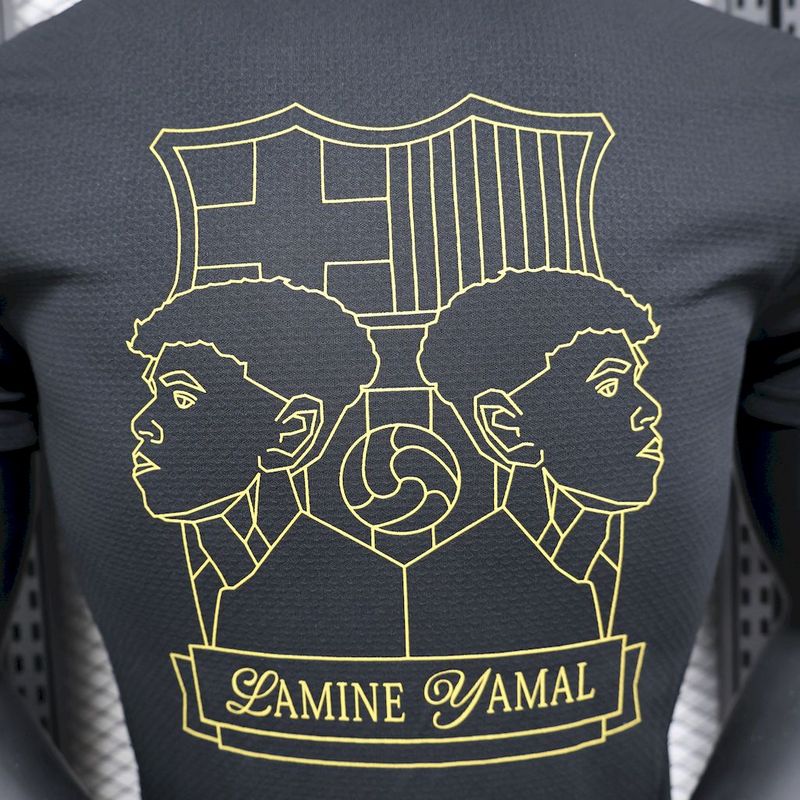 Camisa Barcelona Edição Especial 2025/26 - Versão Jogador Preto