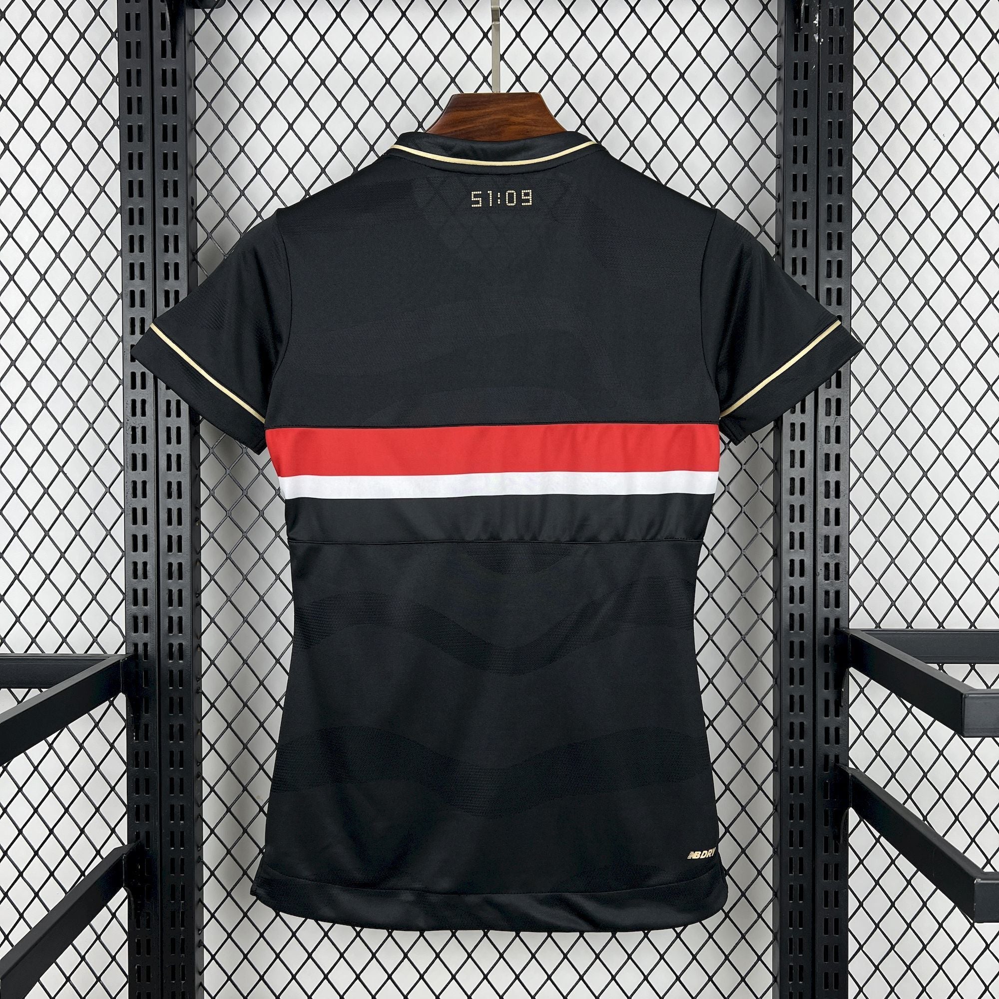 Camisa São Paulo Reserva 25/26 - Versão Feminina Baby Look