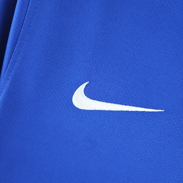 Camisa Brasil Fora 2006 - Versão Retrô Azul