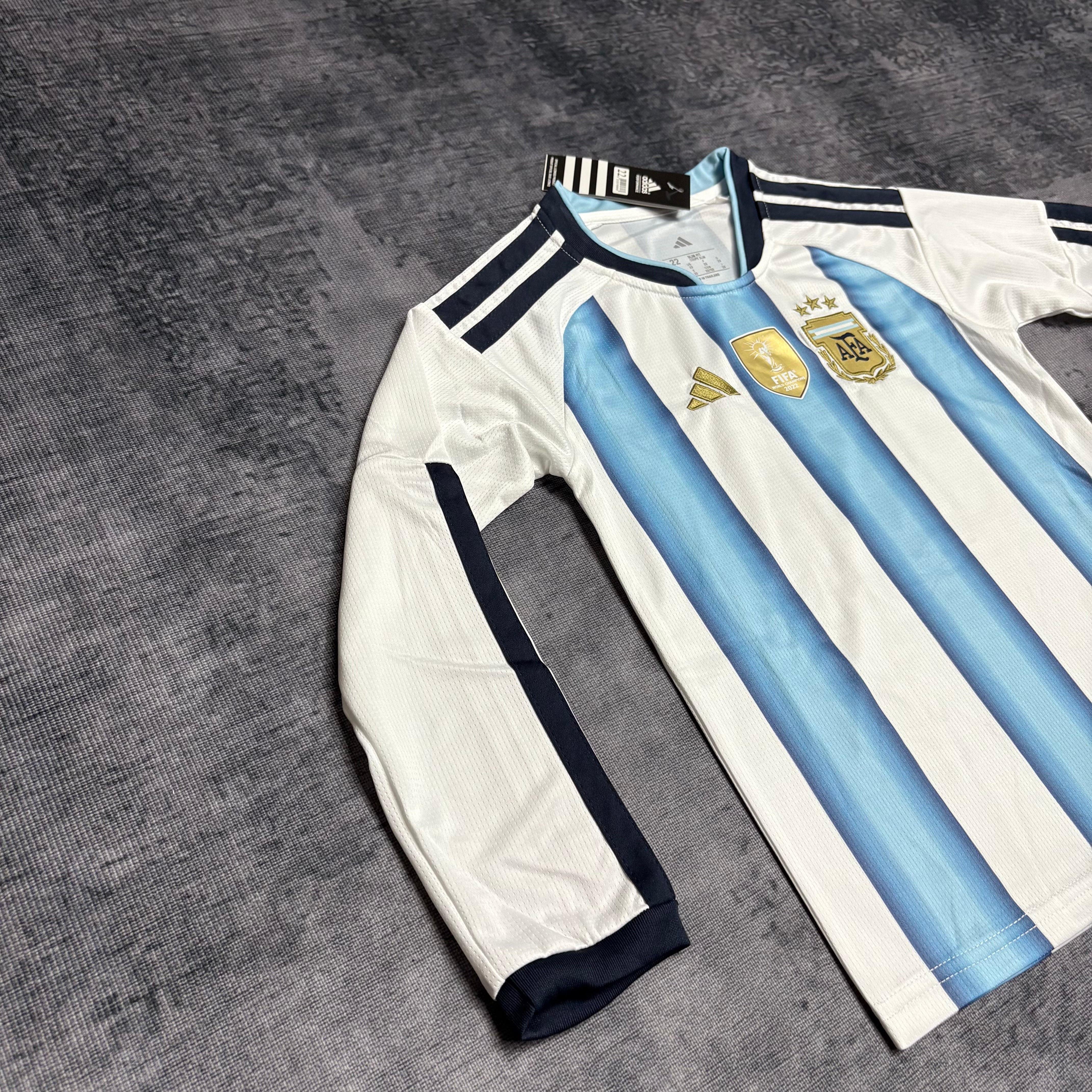 Conjunto Infantil Argentina - Manga longa 26/27