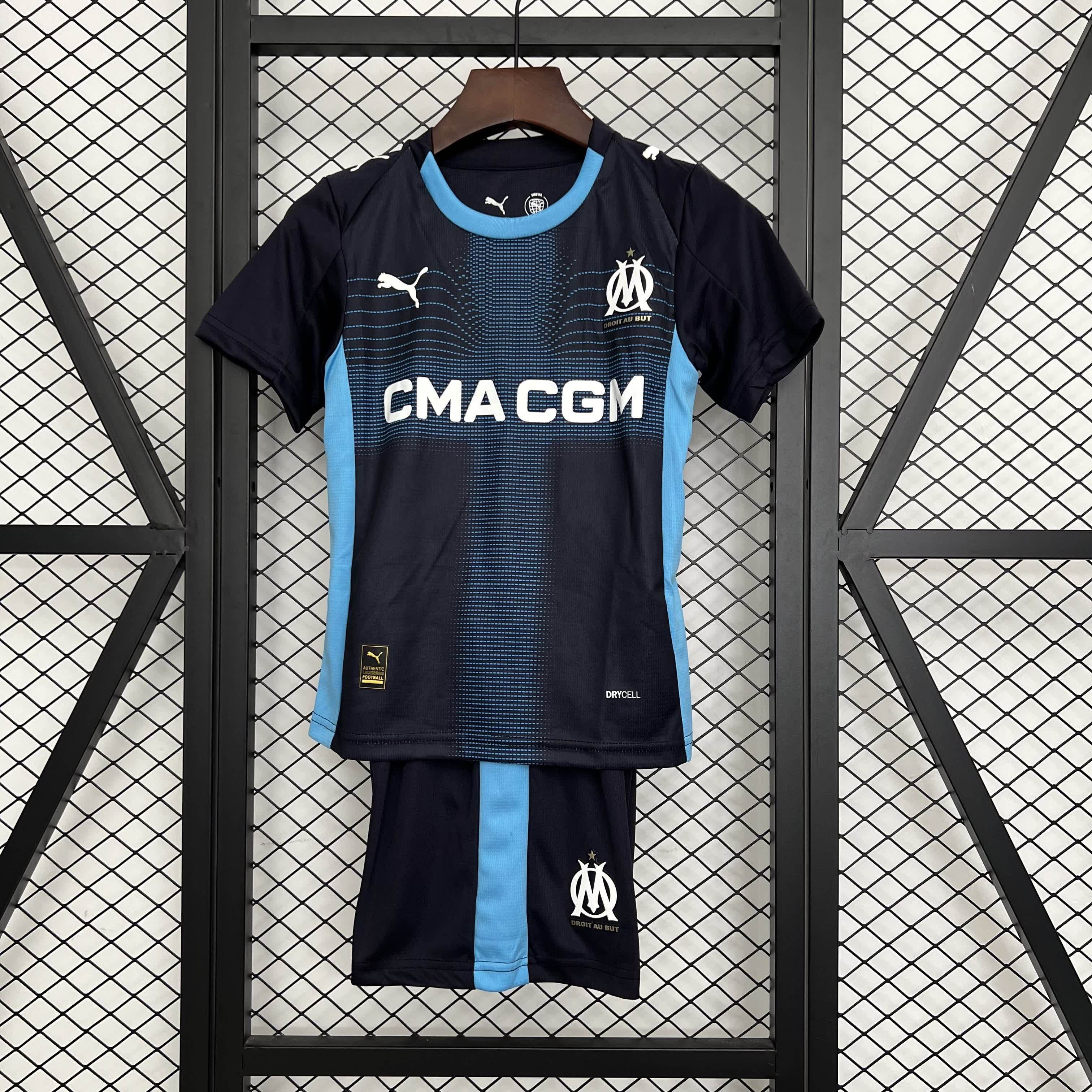 Conjunto Infantil Marselha Away 25/26