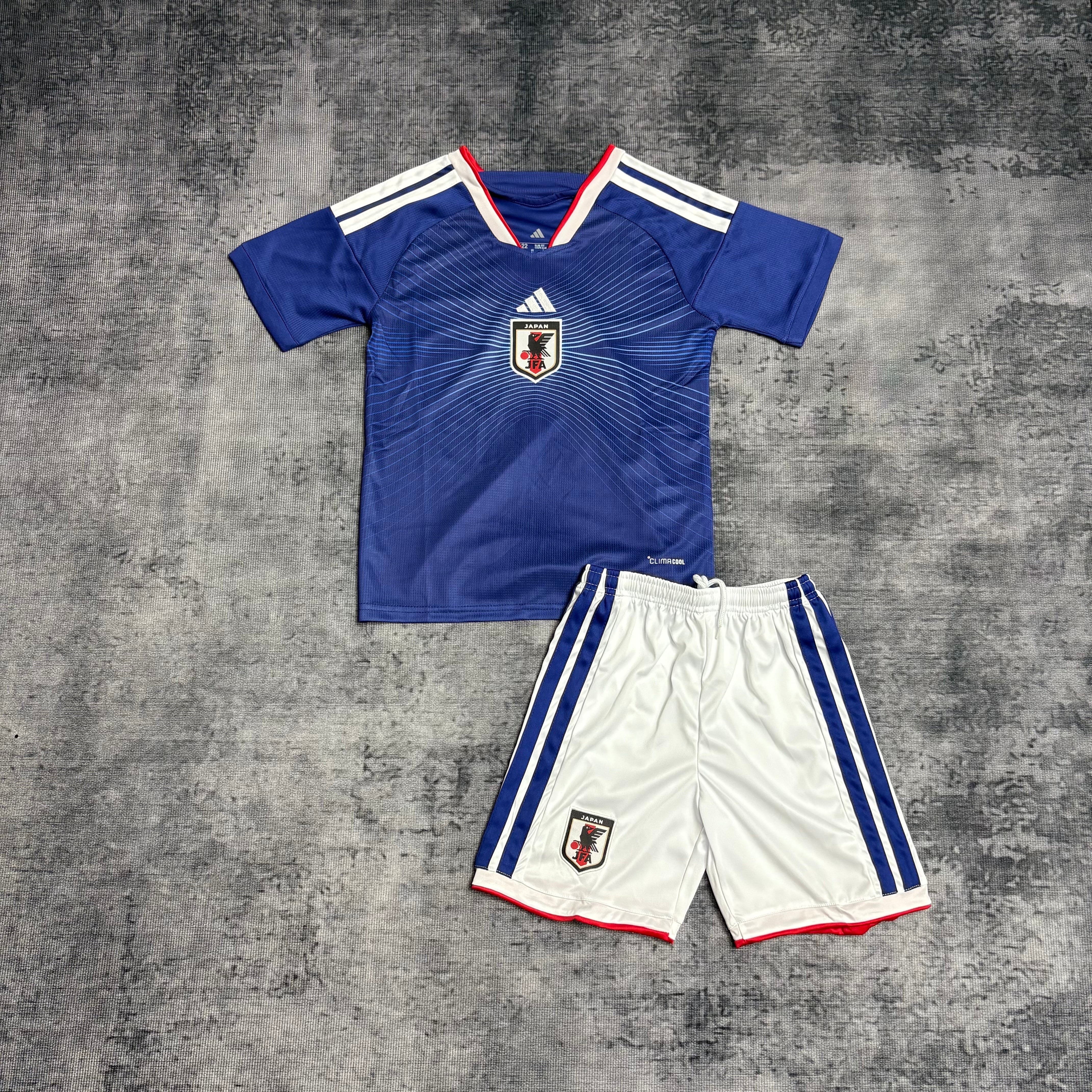 Conjunto Infantil Japão 26/27 - Azul